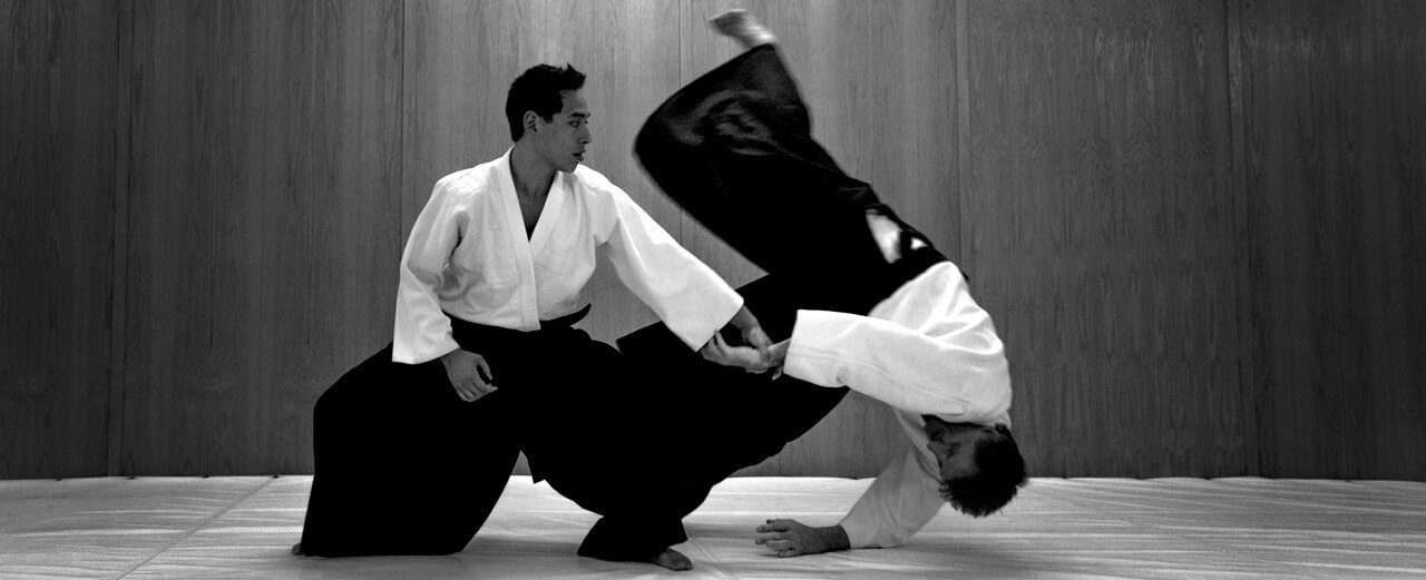 Aula de Aikido no Soshin Dojo